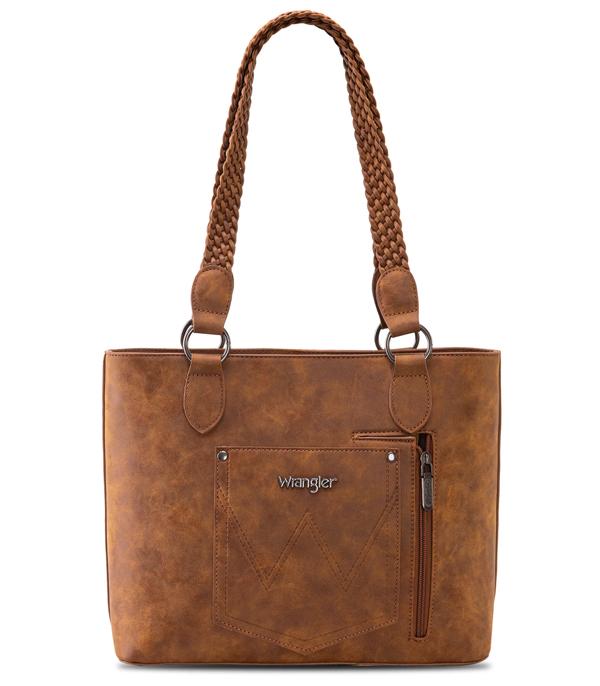 Wrangler Concealed Carry Brown Tote