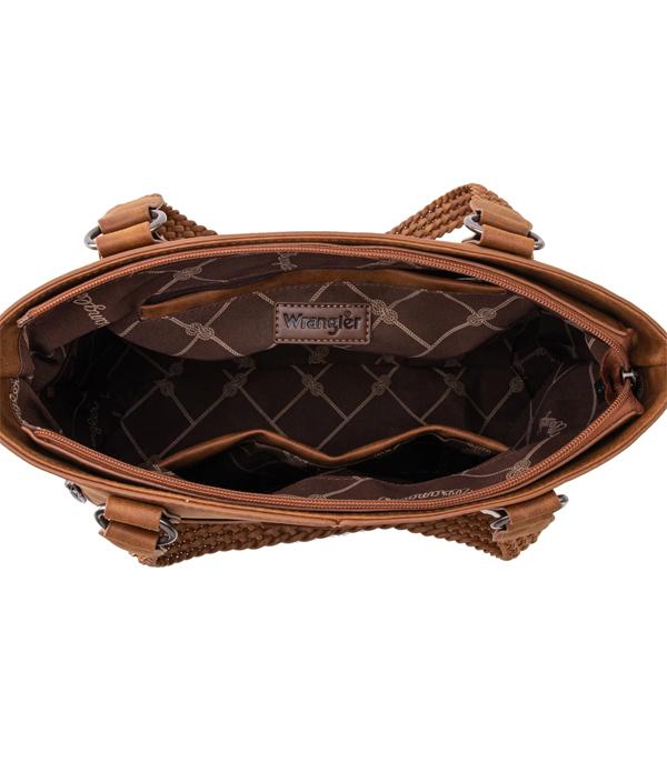 Wrangler Concealed Carry Brown Tote