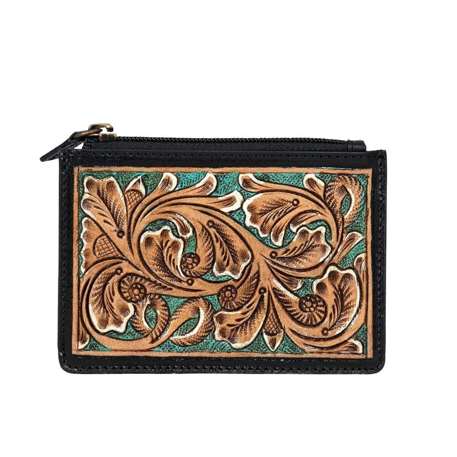 Praire Dusk Hand-Tooled Wallet