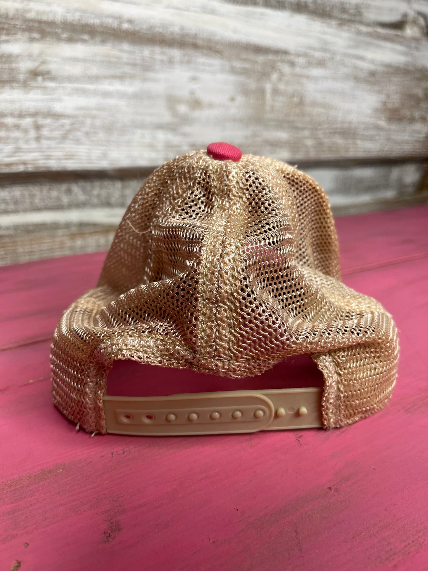 Aztec Leopard Patch Pink Cap