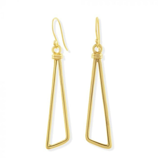 Golden Drop Earrings