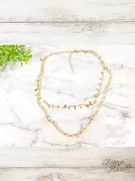 Falling for You Gold Layered Necklace