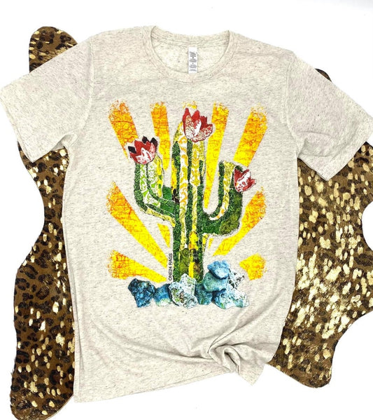 Papier-mache Cactus Graphic Tee