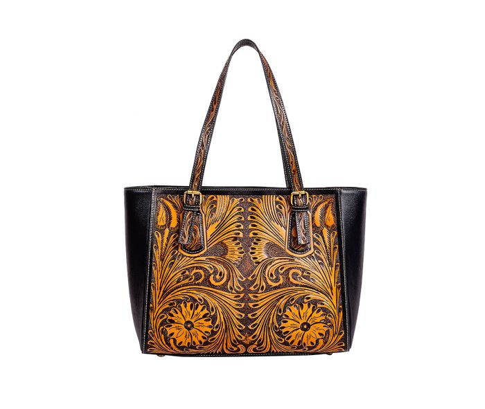 Canyon Meadows Hand-tooled Bag