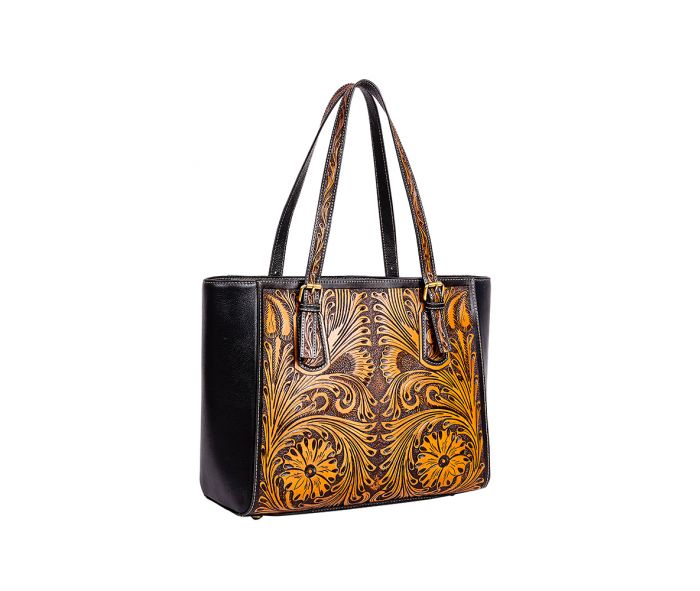 Canyon Meadows Hand-tooled Bag