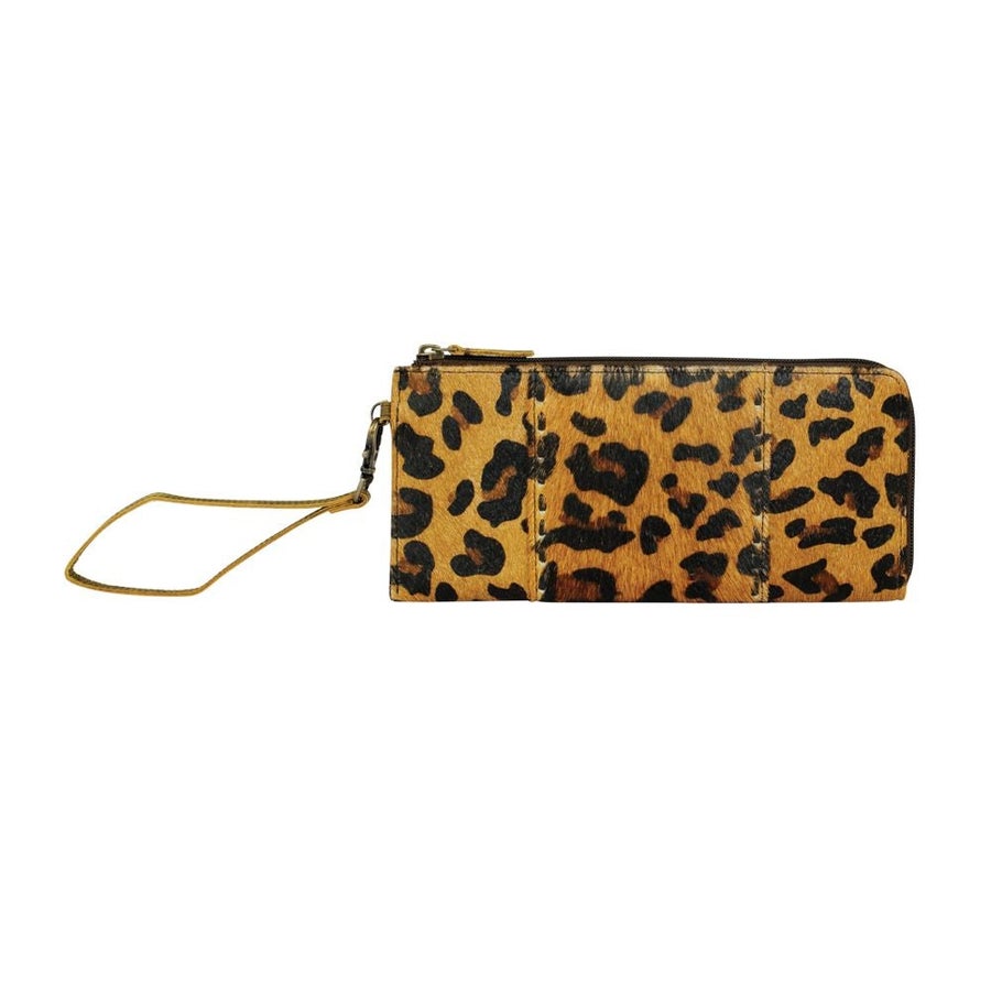 Leopard Print Wallet/Wristlet