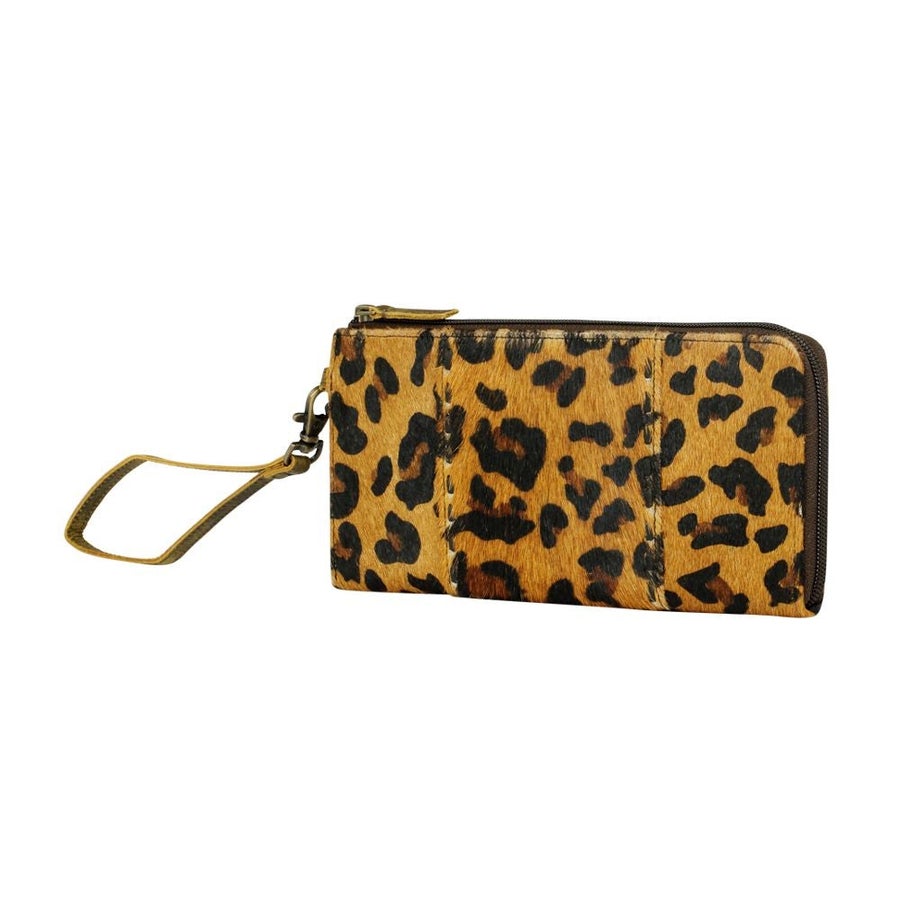 Leopard Print Wallet/Wristlet