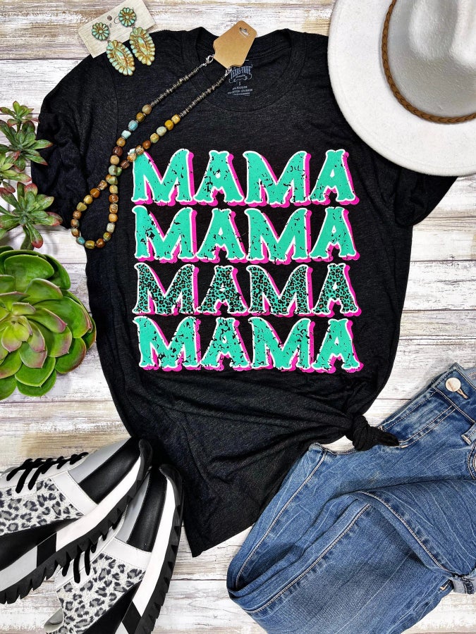 Mama Repeat Graphic Tee