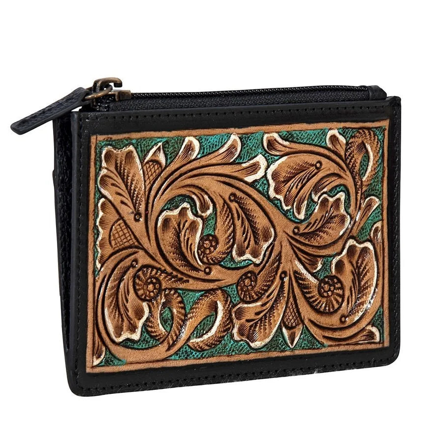 Praire Dusk Hand-Tooled Wallet