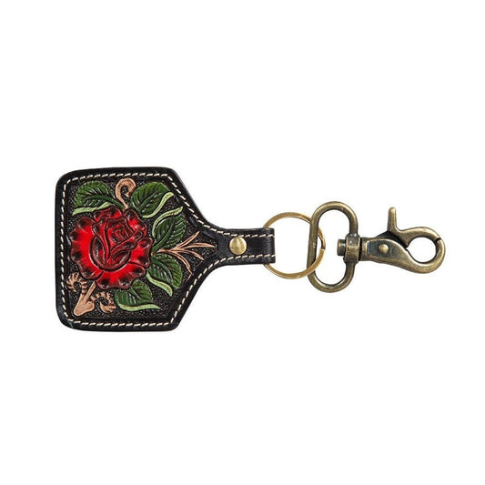 Santa Rosa Hand-Tooled Key Fob